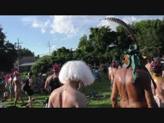 porn 10th annual nola world naked bike ride the group photo recorded by cannabis porn