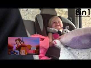 porn эмоции маленькая девочка в машине плачет над грустной сценой в мультфильме emotional toddler my compassionate porn