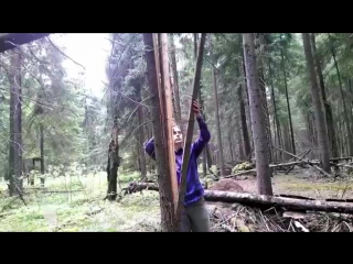 porn самодельная прозрачная байдарка из веток и пленки homemade stretch wrap kayak porn