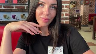porn рискованный секс в кафе с официанткой porn
