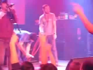 porn jared hasselhoff 01 piss on stage 01 bloodhound gang concert zagreb 2006 porn