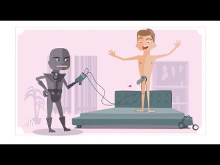 porn мужской пояс верности клетка для пениса с электростимуляцией от mystim porn