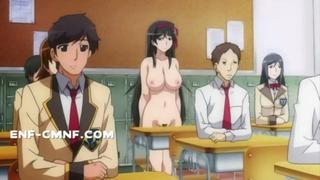 porn хентай принудительная нагота школьнице приказали раздеться догола перед всем классом porn