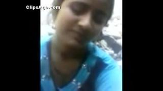 porn young indian desi teen in sky blue salwar getting exposed and fucked outdoor mms porn
