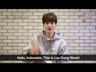 porn official greetings lee dong wook greets indonesian fans porn