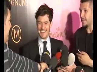 porn сельма эргеч и оландо блум в презентации мороженного magnum в турции porn