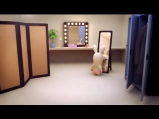 porn бешенные кролики примеряют розовые трусики porn