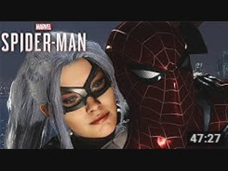 porn черная кошка и spider man ps4 человек паук dlc ограбление прохождение часть 1 dlc the heist porn