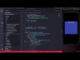 porn build a flutter stopwatch app with custom ui and animations porn