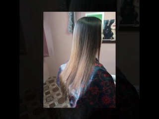 porn студия карамель кератиновое выпрямление волос состав смыт волосы высушены феном без расчески porn